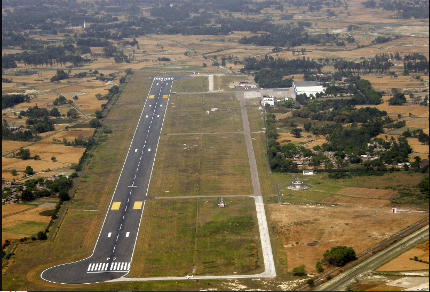 Runway aerial